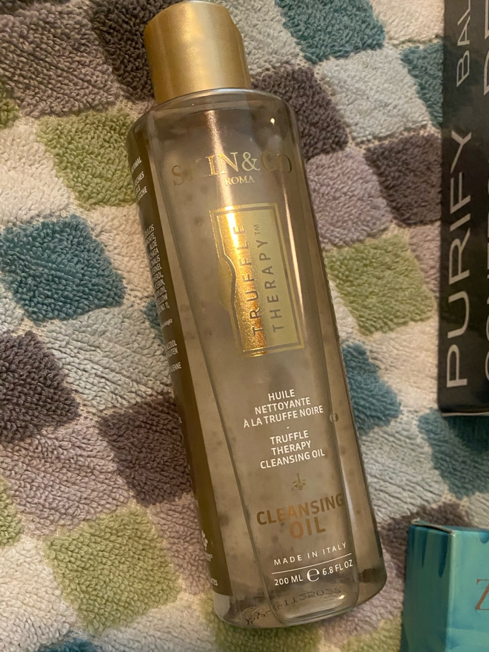 Skin & Co Truffle Therapy Cleansing Oil — Gold